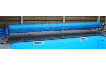 Enrollador telescópico para lonas de piscina-5