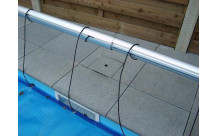 Enrollador telescópico para lonas de piscina-7