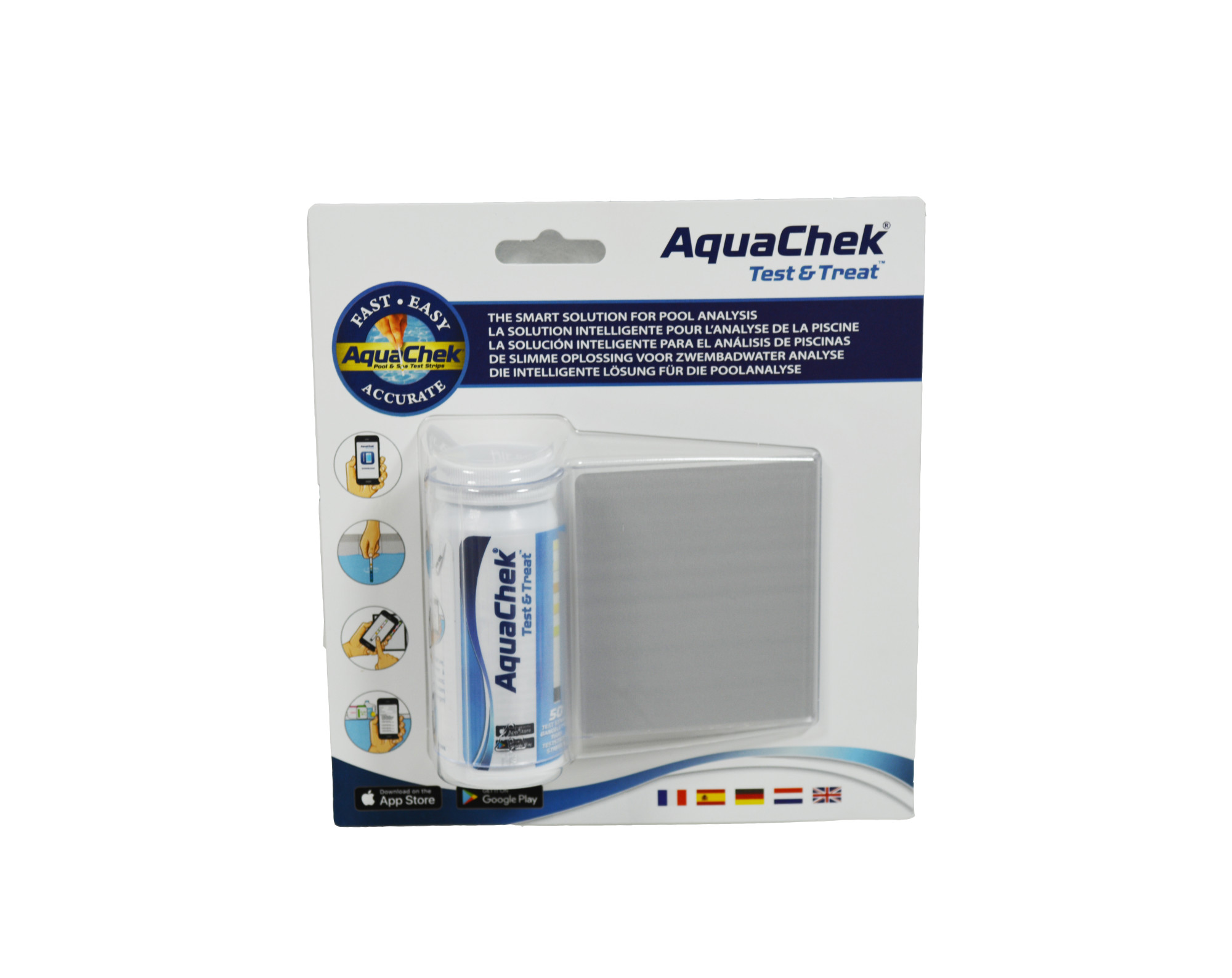 AquaChek Test & Treat - Water teststrips for smartphone app