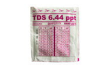 Líquido de calibración TDS 6,44 ppt bolsa 20 ml para salinómetro-1